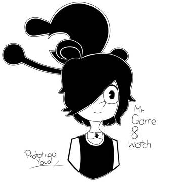 Mr Game & Watch Human
