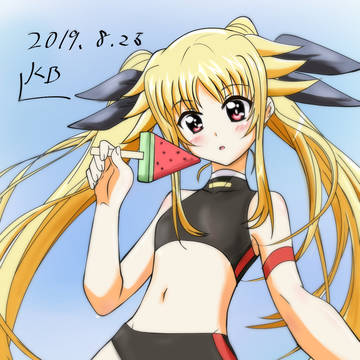 スイカフェイトちゃん2019