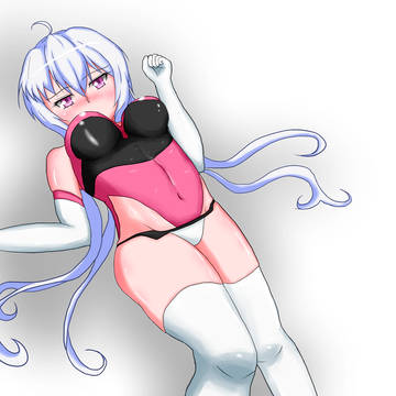 雪音クリス落書き