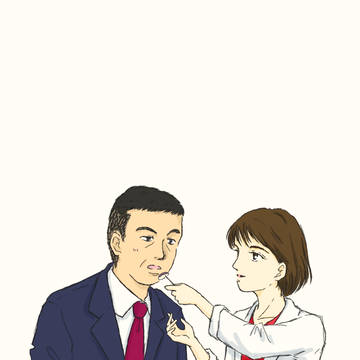 残業タイムの二人