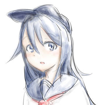 水彩おねーちゃん