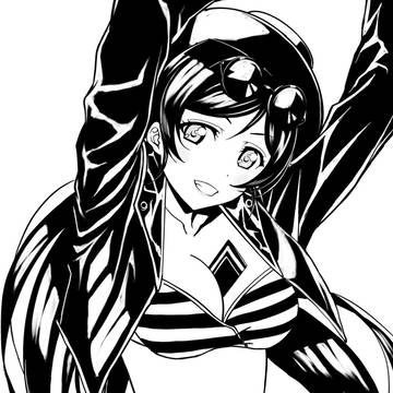 夏コミゲスト用に描いた希 procreate練習