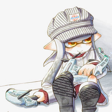 白いマイイカちゃん