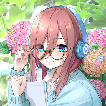 メガネ三玖
