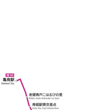 シャトルセブン路線図