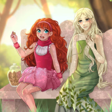 Candy and Nessa