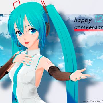 誕生日おめでとう~ 祝12周年!