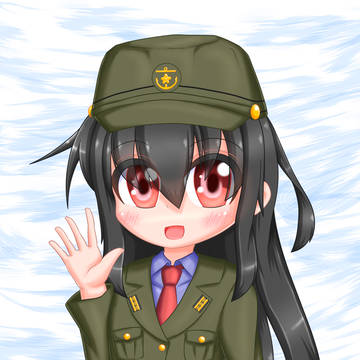 軍服×初霜ちゃん