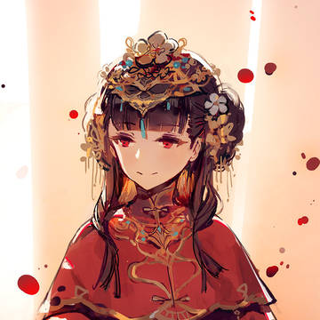 逸仙 中国風の花嫁