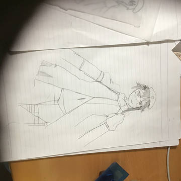 一時間模写 午後の部