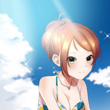 水着加蓮ちゃん