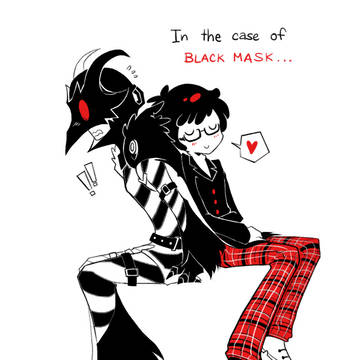 P5!Hero x Black Mask