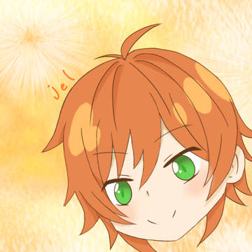 ジェルくんお絵描き