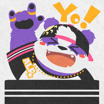【BOOTH販売告知】どこでもアールプちゃんTシャツ