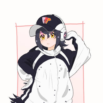 メンズキャップダボパーカー・フルル