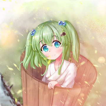 河边的小桶
