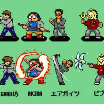 ミカド勢ドット絵まとめ