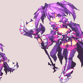ドット絵アイシャ