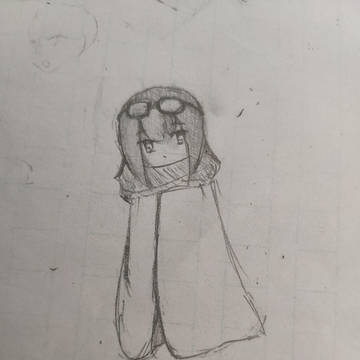 荒漠中的少女