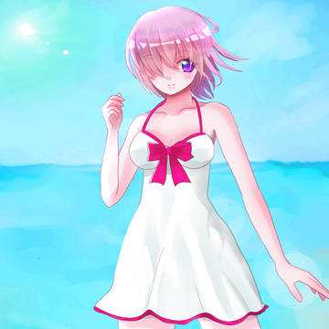水着マシュ