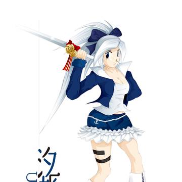 アラド戦記のアバ友のコーデ （女鬼剣士/たぶんこんな感じ）