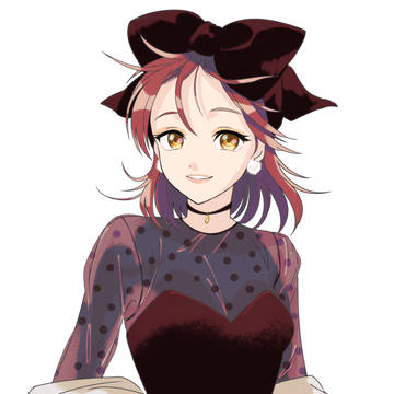 透けブラウスにワンピースの女の子