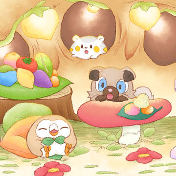 キノコときのみの森