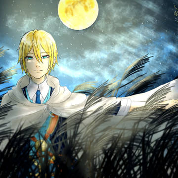 月の輝く夜