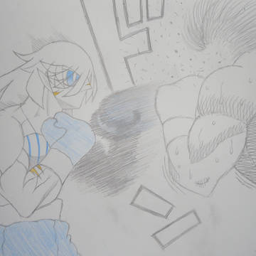 左ジャブ