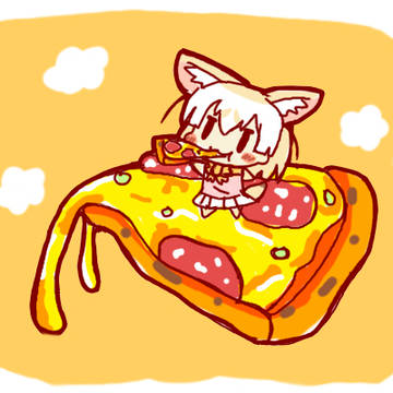 ピザチーズと天使のフェネック