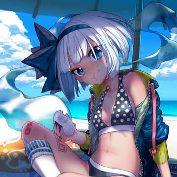 水着妖夢