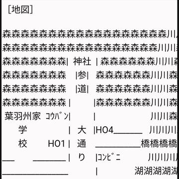 『IT』での地図