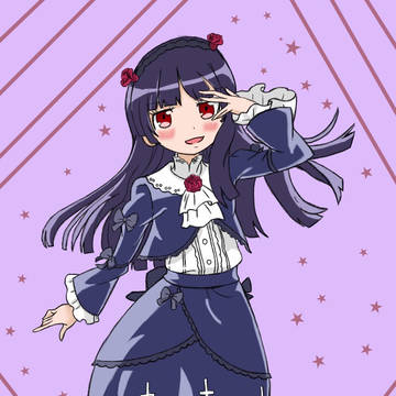 黒猫イラスト