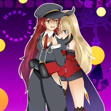ゆるドラハロウィンイラスト