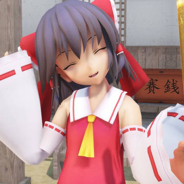 会いに行くと手を振ってくれる巫女