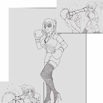 女教師にボコられる！