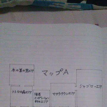ザ・オーバーワールド・逃走中のマップ(改良型)
