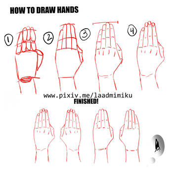 how to draw hands