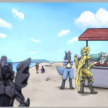 Praz/Ruz Eating Ice Cream~