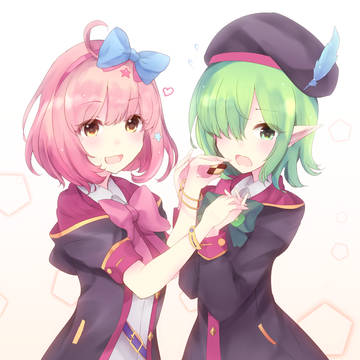 チエルとアオイ