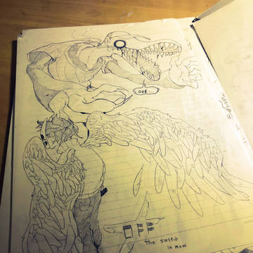 OFF 落書き詰め。