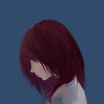 練習絵、完成まで