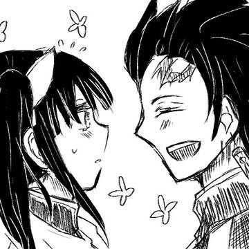 炭治郎とカナヲ