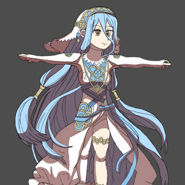 アクア Tポーズ