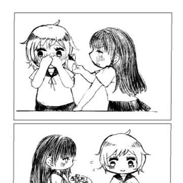 【創作百合】たべてたべない
