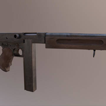 3D習作:銃