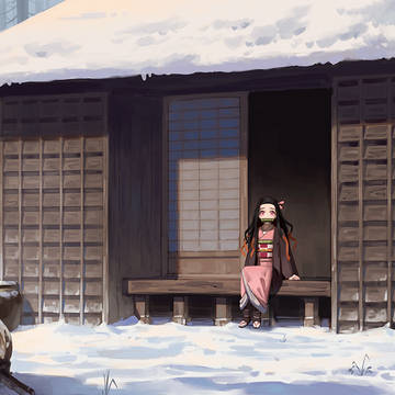 "禰豆子、起きて"