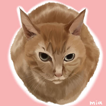 ペットの似顔絵