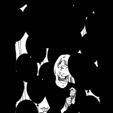 black balloon