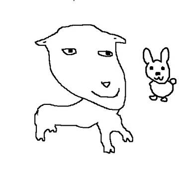 メ～吉とぴょん太